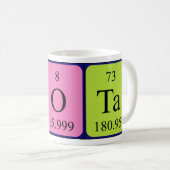 Sota定期的なテーブル名mag コーヒーマグカップ (正面右)