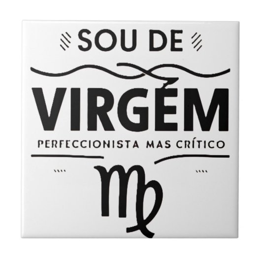 SOU DE VIRGEM PERFECIONISTA MAS CRÍTICO タイル (正面)