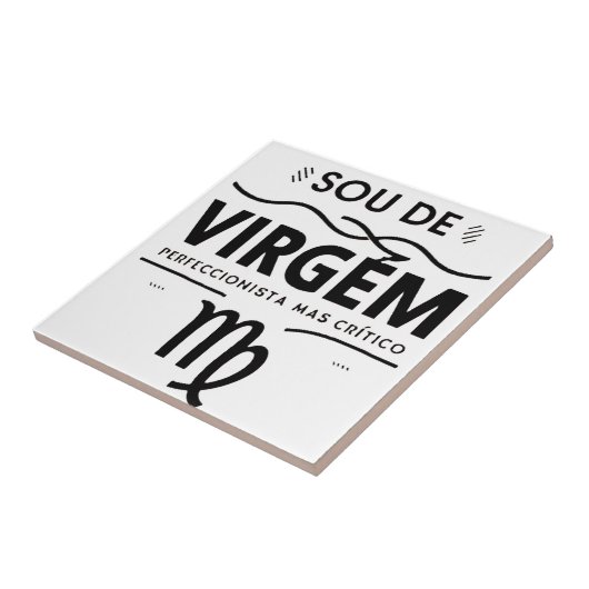SOU DE VIRGEM PERFECIONISTA MAS CRÍTICO タイル (側面)