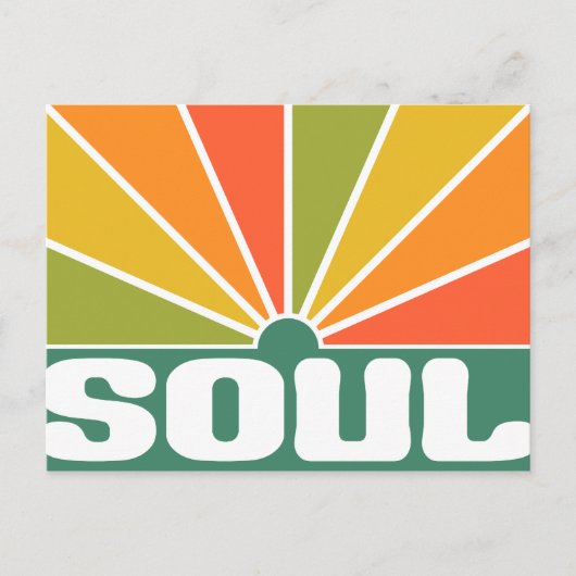 SOULはがきカスタマイズ、 ポストカード (正面)