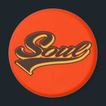 Soulスクリプト マグネット<br><div class="desc">Soulスタイリッシュという単語のスクリプトレタリング</div>