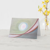 Soul balanceグリーティングカード カード (黄色い花)