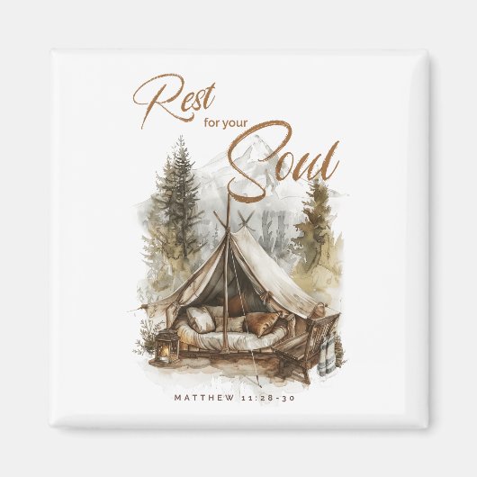 Soul Christian Boho Magnetのための休憩 マグネット (正面)