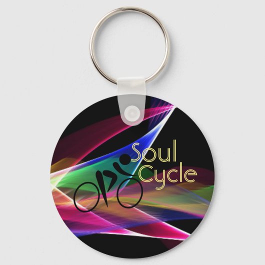 Soul Cycle Retro Neon Promotion キーホルダー (正面)