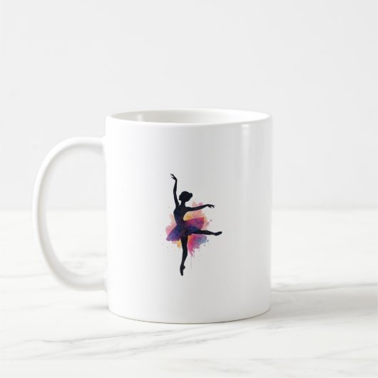 Soul Dance – Dreamy Ballet Classic Mug, 11 oz コーヒーマグカップ (左)