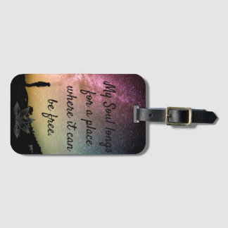 Soul Free Acrylic Luggage Tag ラゲッジタグ