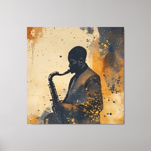 Soul in Improvisation キャンバスプリント (正面)