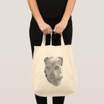 Soul in the Scruff – Emotional Dog Portrait Tote