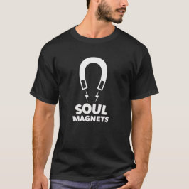 Soul Mags Tシャツ（白いロゴ付き） Tシャツ