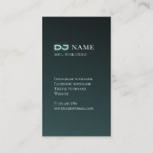 Soul music DJ名刺 名刺 (裏面)