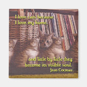 Soul of a home cat magnet マグネット (正面)