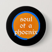 Soul of a Phoenix Button 缶バッジ (正面)