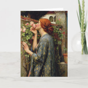 Soul of the バラ by John William Waterhouse カード