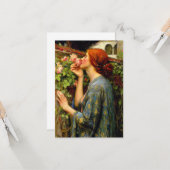 Soul of the Rose John William Waterhouse カード (正面/裏面インサイチュ)