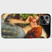 Soul of the Rose John William Waterhouse iPhoneケース (裏面横)