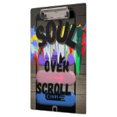 Soul Over Scrollクリップボード – デスクアートクリップボード クリップボード (左)