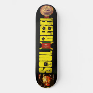 SOUL REBEL 8 1/4"スケートボードデッキ スケートボード