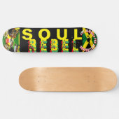 SOUL REBEL 8.25" スケートボードデッキ (横)