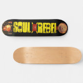 SOUL REBEL 8.25" スケートボードデッキ (横)