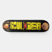 SOUL REBEL 8.25" スケートボードデッキ (横)