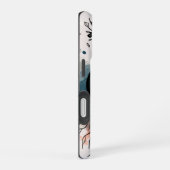 Soul Roots:ハート&ツリーのミニマリスト iPhone 16ケース (右側面)