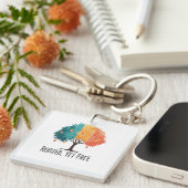 "Soul Shine – Artisan Keychain with Indian Touch" キーホルダー (正面右)