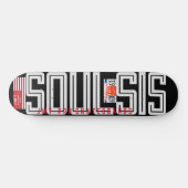 SOUL SIS 8 1/4"スケートボードデッキ スケートボード (横)