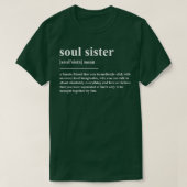 Soul Sister定義 Tシャツ (デザイン正面)