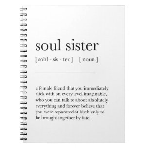 Soul Sister Definition意味辞書アールデコ ノートブック