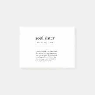 Soul Sister Definition意味辞書アールデコ ポストイット