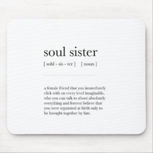 Soul Sister Definition意味辞書アールデコ マウスパッド