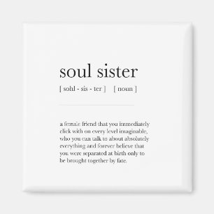 Soul Sister Definition意味辞書アールデコ マグネット