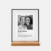 Soul Sister Dictionary Definition with Photo アクリルサイン (正面)