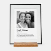 Soul Sister Dictionary Definition with Photo アクリルサイン (正面)