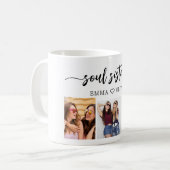 Soul Sisters 3 Photo Collage Keepsake コーヒーマグカップ (正面左)