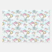 Soul Sisters、Friendsパタ最高のーン ラッピングペーパーシート (正面)