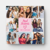 Soul Sisters Pink Gift For Friends Photo Collage フォトプラーク (正面)