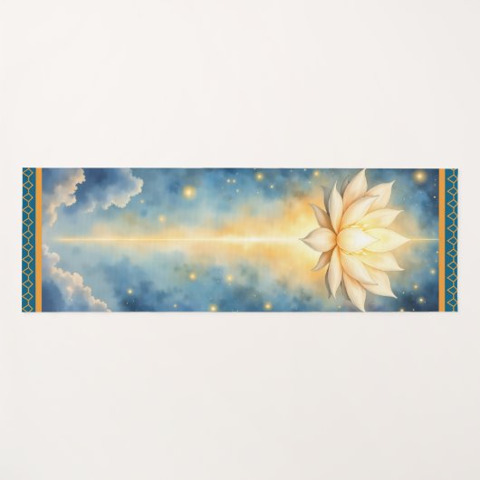 Soul Star Chakra Yoga Mat – Celestial Gateway ヨガマット (正面(横))