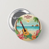 Soul Vacay 2025ロゴボタン 缶バッジ (正面&裏面)