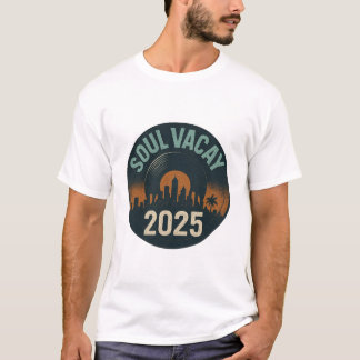 Soul Vacay 2025ロゴユニセックスティー Tシャツ