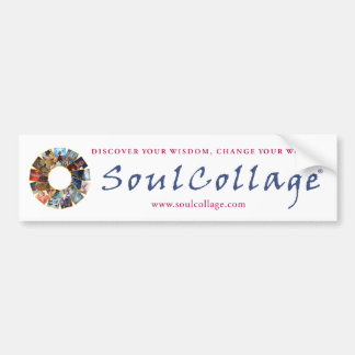 SoulCollage®のロゴのバンパーステッカー バンパーステッカー