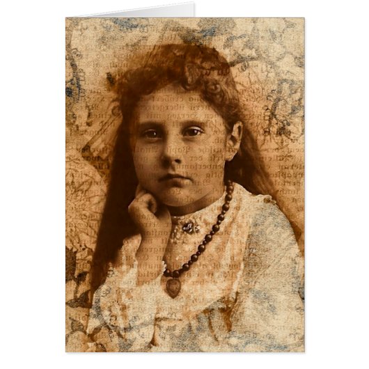 Soulful Eyes All Occasions Blank Inside Greeting  (正面)