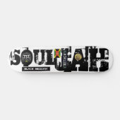 SOULJAH スケートボード 7¾" デッキ (横)