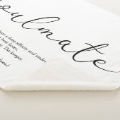 Soulmateスクリプトラブハート定義 シェルパブランケット (3/4)