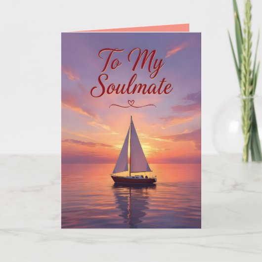 Soulmate Birthday Card カード (正面)