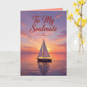Soulmate Birthday Card カード (黄色い花)
