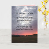 Soulmate California Sunset Love You Greeting Card カード (黄色い花)