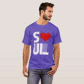 SOULMATE HEART LEFT - WHITE -.png Tシャツ (正面フル)