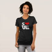 SOULMATE HEART LEFT - WHITE -.png Tシャツ (正面フル)