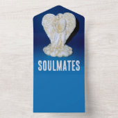 SOULMATES - All in One Weding Invite オールインワン招待状 (内側)